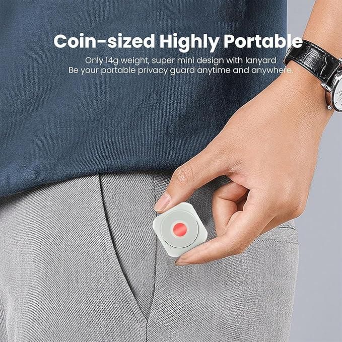 🛡️ Mini Hidden Camera Detector – Protect Your Privacy Anywhere, Anytime