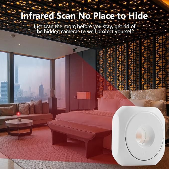 🛡️ Mini Hidden Camera Detector – Protect Your Privacy Anywhere, Anytime