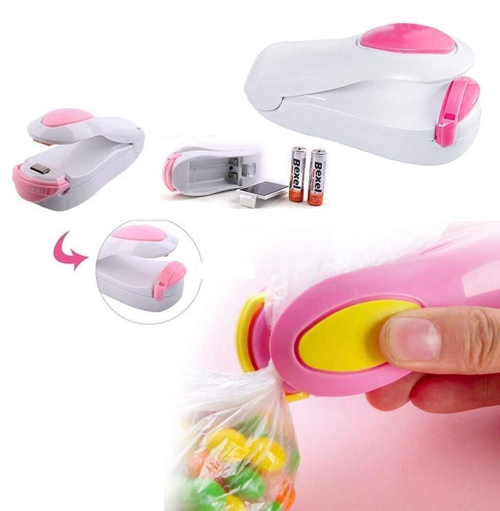Keep Food Fresh in a Flash - Portable mini sealing machine battery operated