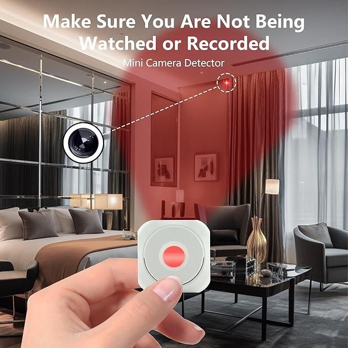 🛡️ Mini Hidden Camera Detector – Protect Your Privacy Anywhere, Anytime