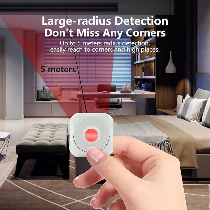 🛡️ Mini Hidden Camera Detector – Protect Your Privacy Anywhere, Anytime
